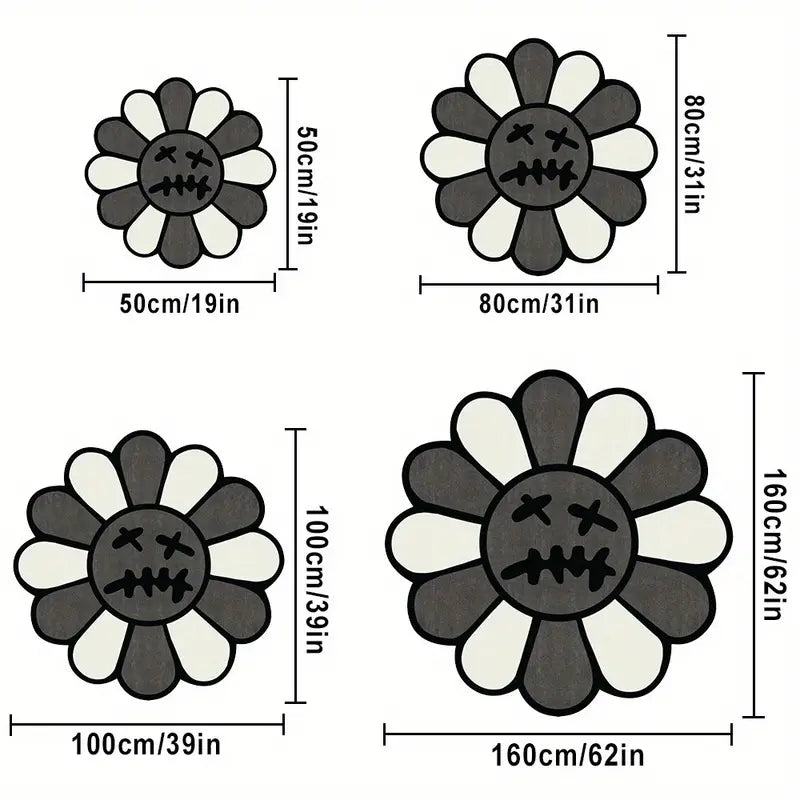 Rackz Designer Flower Rug