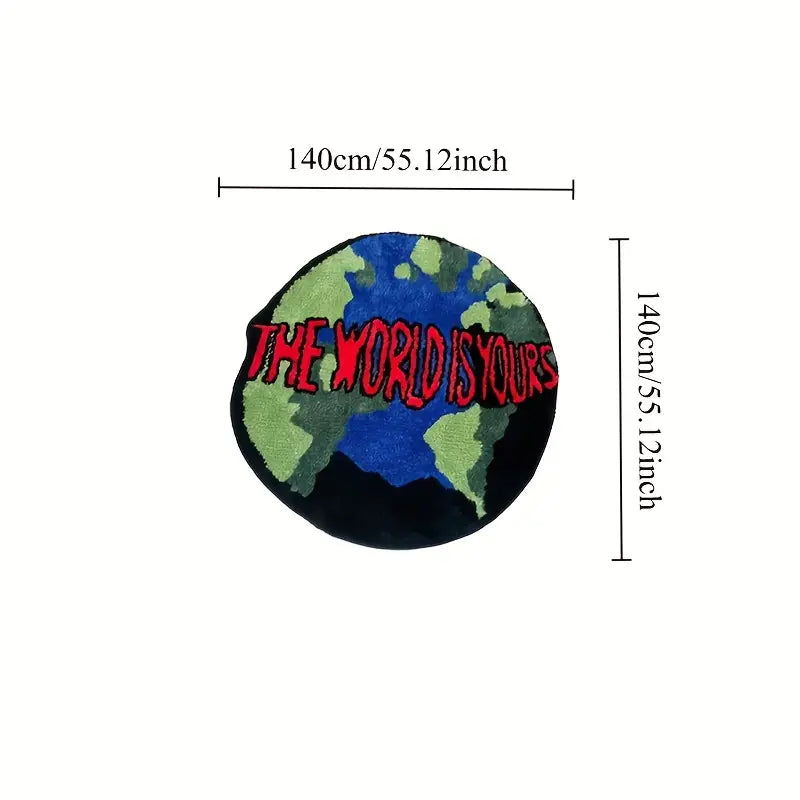 Rackzz “World Is Yours” Rug