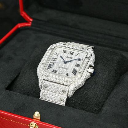 CARTIER ICED 41mm DIAMOND WATCH