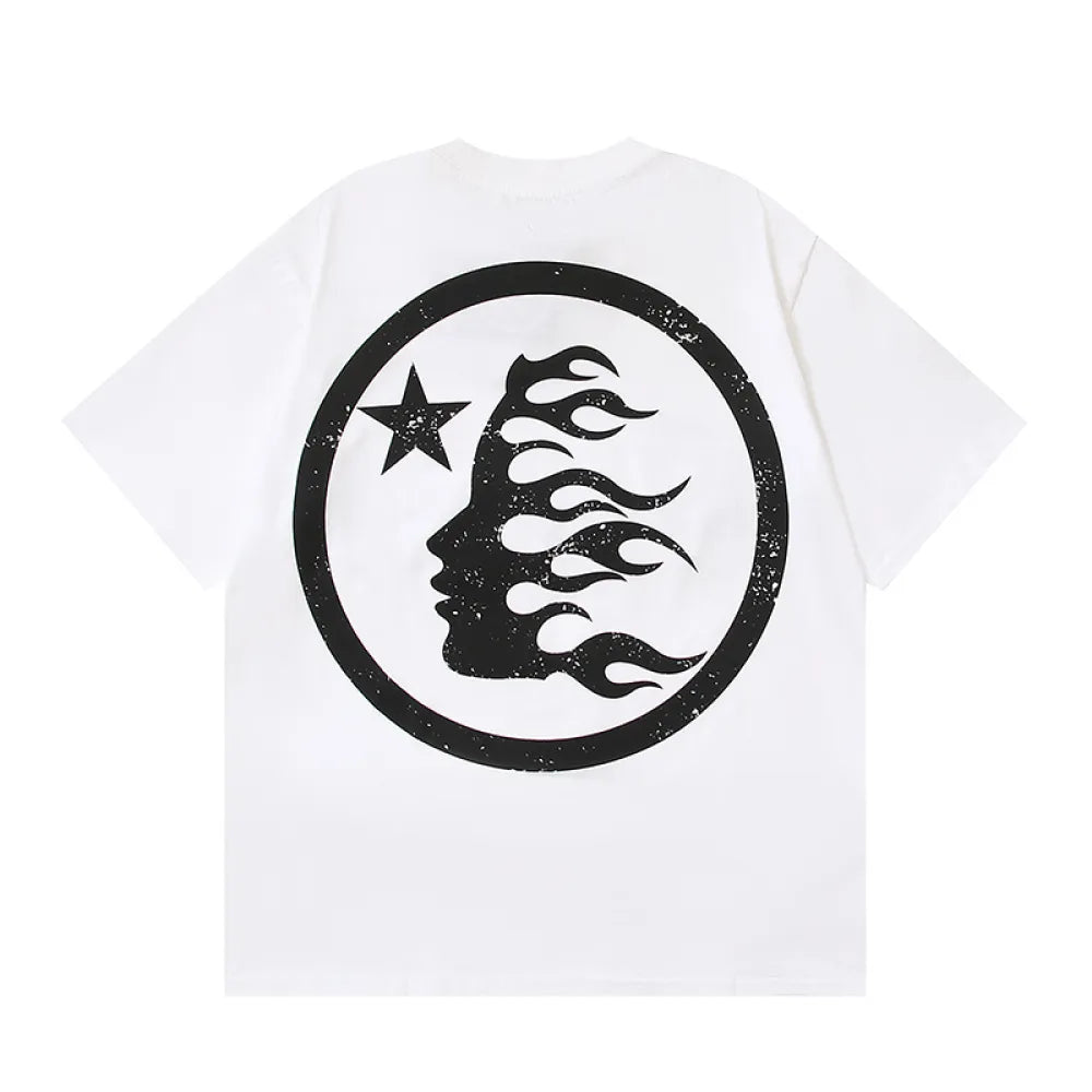 HELLSTAR SHORT SLEEVE WHITE TSHIRT