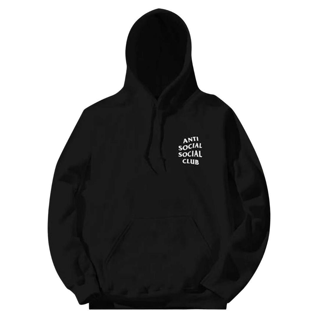 ANTI SOCIAL SOCIAL CLUB HOODIE KKOCH BLACK