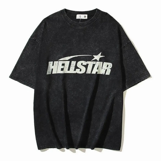 HELLSTAR SHORT SLEEVE BLACK TSHIRT