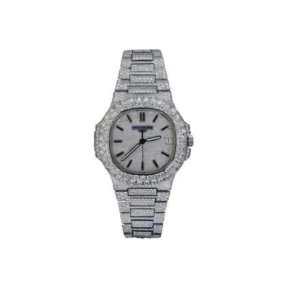 PATEK PHILIPPE GENEVA DIAMOND ICED WATCH 41MM