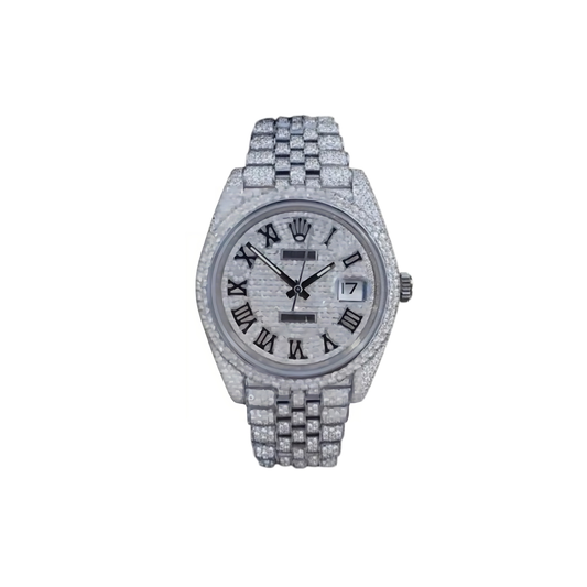 ROLEX ICED DIAMOND JUST 41MM