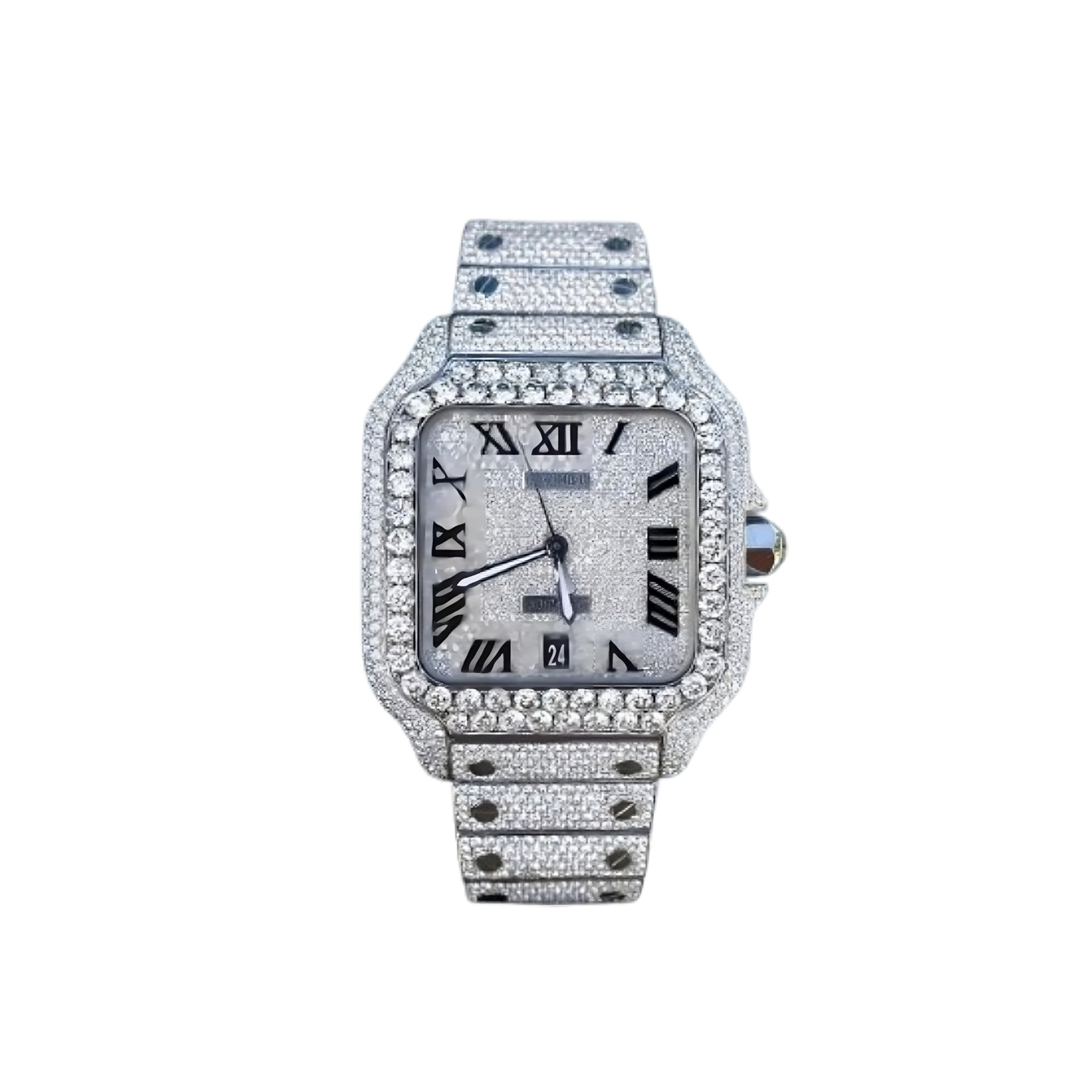 CARTIER ICED 41mm DIAMOND WATCH