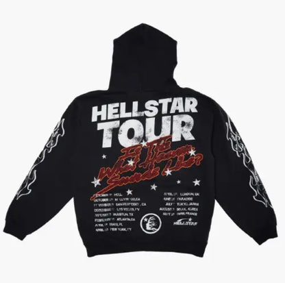 HELLSTAR RECORDS WORLD TOUR HOODIE