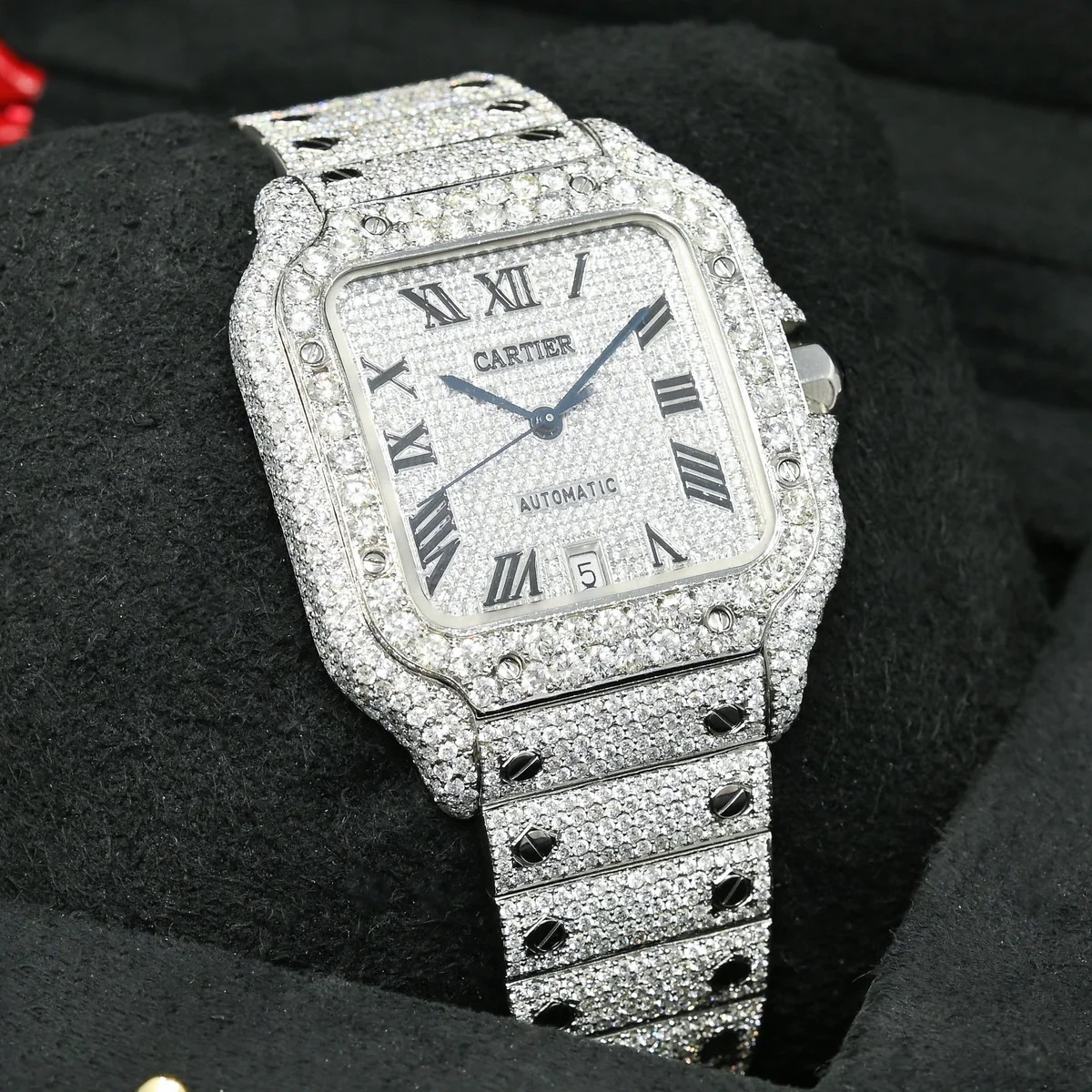 CARTIER ICED 41mm DIAMOND WATCH