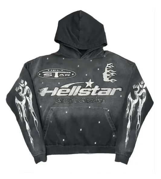 HELLSTAR RACER VINTAGE HOODIE