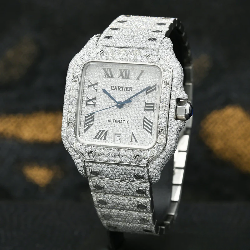 CARTIER ICED 41mm DIAMOND WATCH