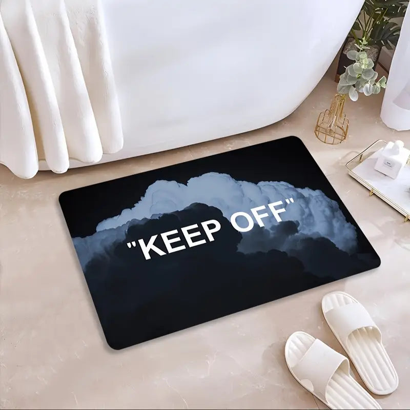 Rackzz “Keep Off” Designer Rug