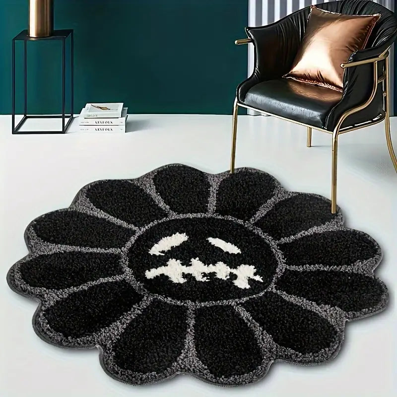 Rackzz “Noir Bloom” Designer Rug