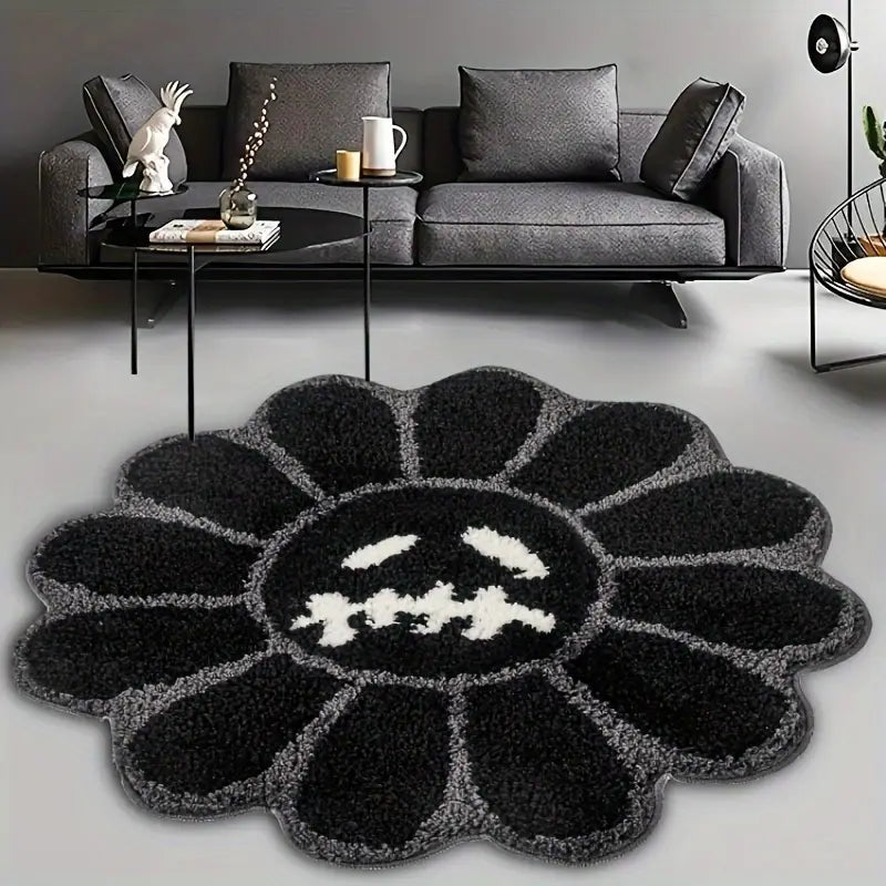 Rackzz “Noir Bloom” Designer Rug