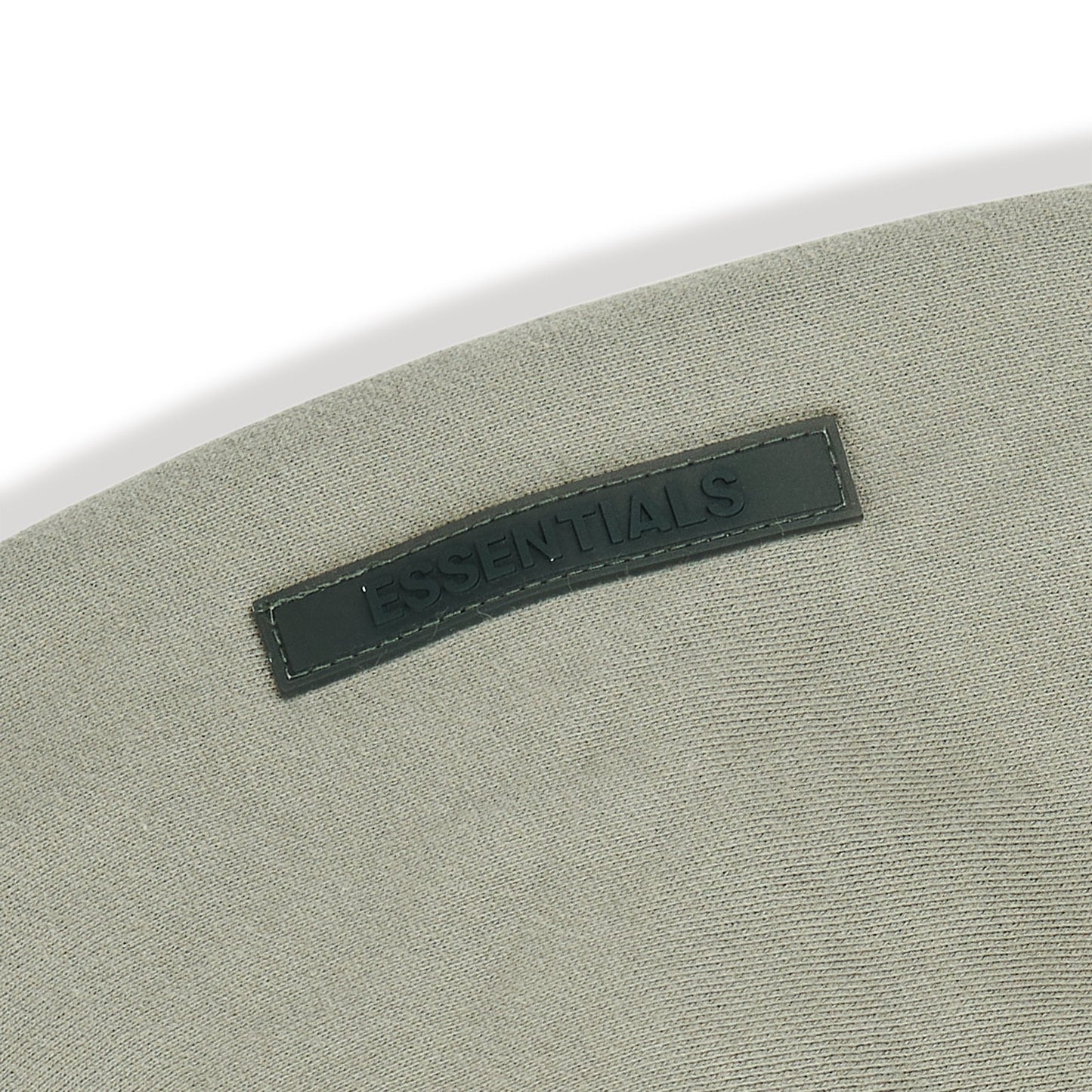 Fear Of God Essentials Reverse Logo Taupe Hoodie (SS21)