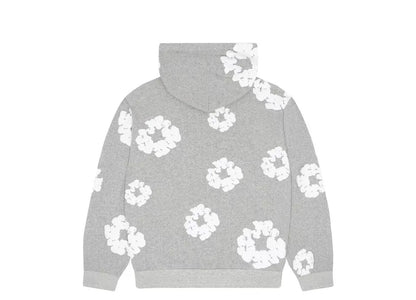 DENIM TEARS THE COTTON WREATH GREY HOODIE