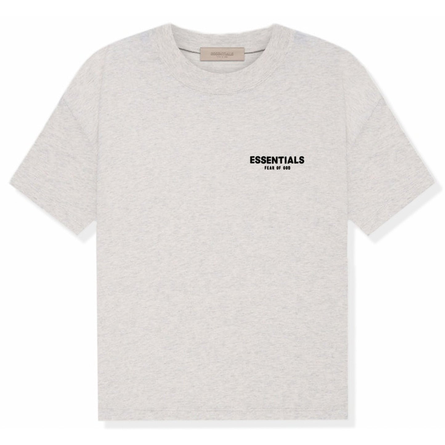 Fear Of God Essentials Light Oatmeal T Shirt (SS22)