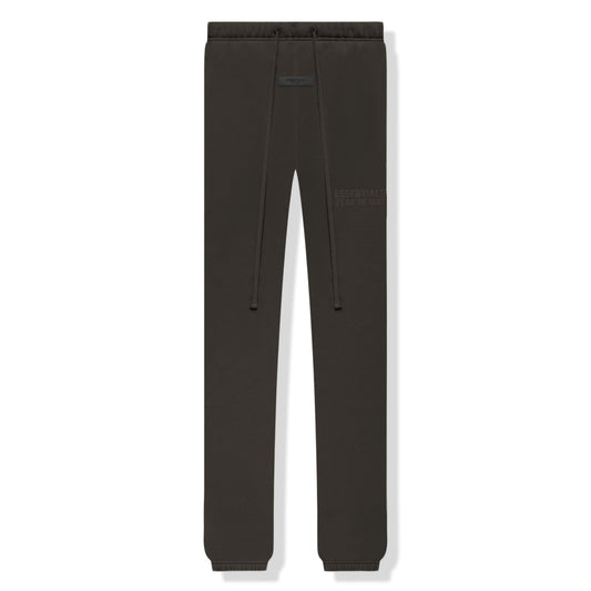 Fear Of God Essentials Flocked Off Black Sweatpants (FW22)