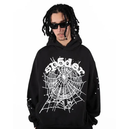 SP5DER OG HOODIE BLACK