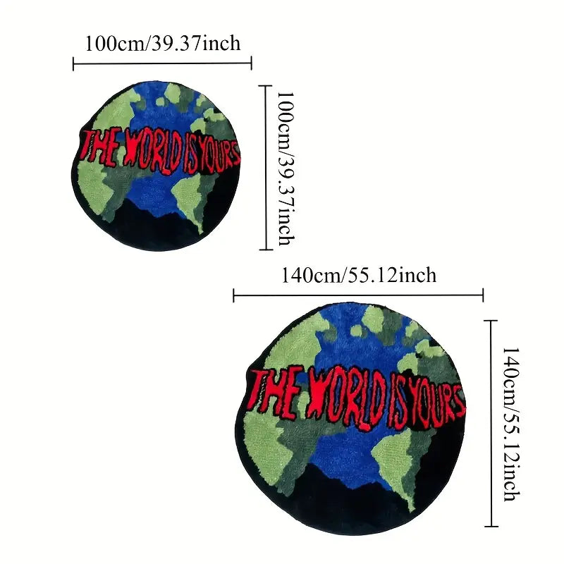 Rackzz “World Is Yours” Rug
