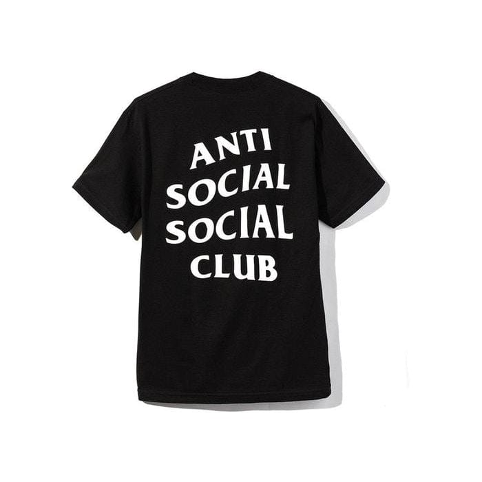 ANTI SOCIAL SOCIAL CLUB LOGO T-SHIRT BLACK