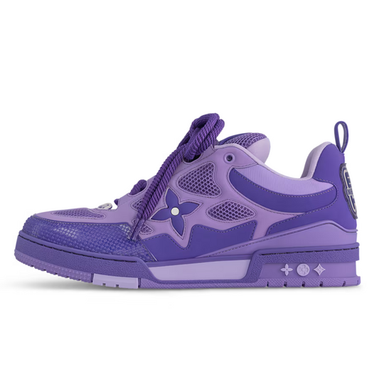 LOUIS VUITTON SKATE PURPLE SNEAKER SHOES