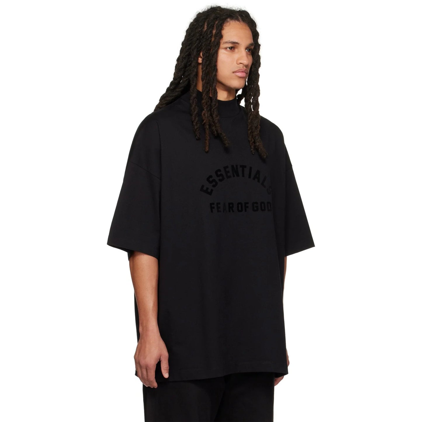 Fear of God Essentials Arch Logo Jet Black T Shirt (SS23)