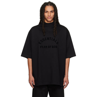 Fear of God Essentials Arch Logo Jet Black T Shirt (SS23)