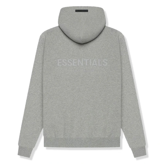 Fear Of God Essentials Dark Heather Oatmeal Hoodie (SS21)