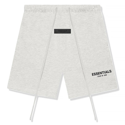 Fear Of God Essentials Light Oatmeal Shorts (SS22)