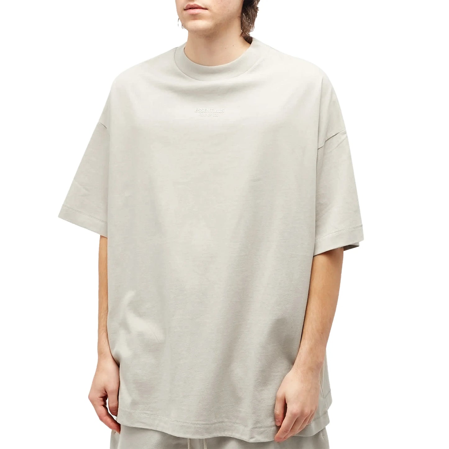 Fear Of God Essentials Silver Cloud T Shirt (FW23)