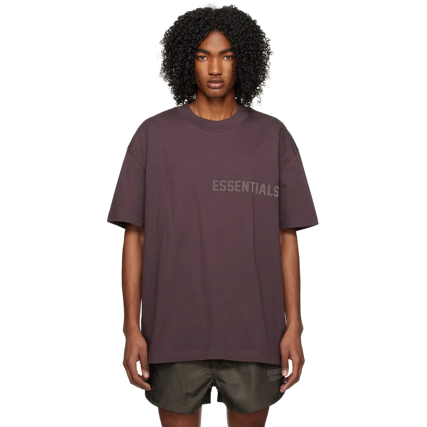 Fear of God Essentials SS Plum T Shirt (SS23)