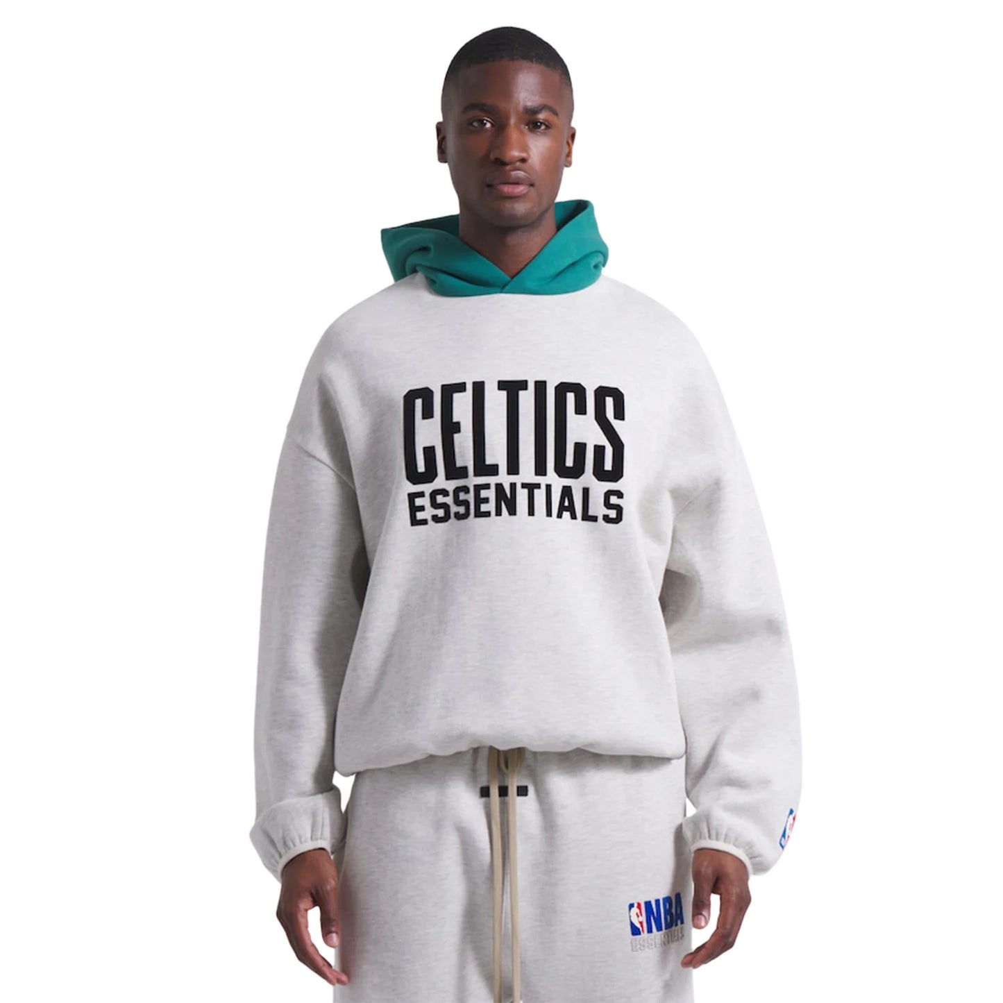 Fear Of God Essentials x Celtics Light Heather Hoodie