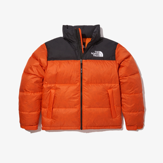 THE NORTH FACE  1996 ECO NUPTSE ORANGE PUFFER