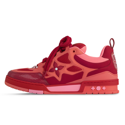 LOUIS VUITTON SKATE RED SNEAKER SHOES