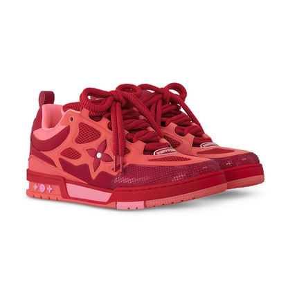 LOUIS VUITTON SKATE RED SNEAKER SHOES